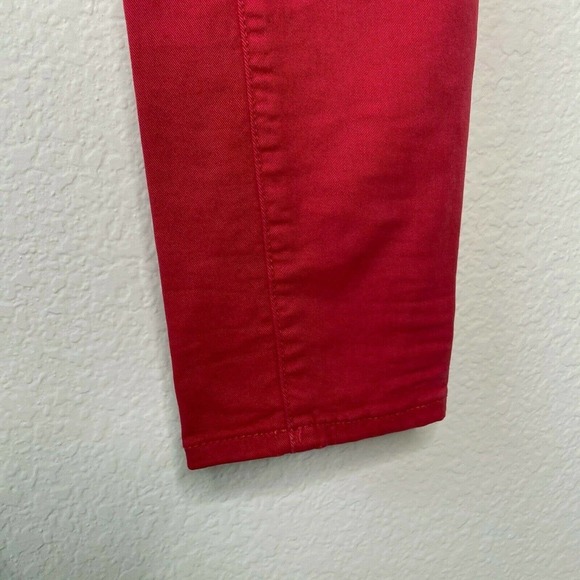 Frame Le High Skinny Vintage Red Jeans Sz 25 - Picture 4 of 8